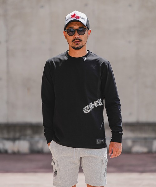 adamsJUGGLER(アダムスジャグラー)の「RTEG ネック/R C.Eロンティー(Tシャツ/カットソー・メンズ・ホワイト/ブラック・S/M/L/XL/XXL)」の18枚目の写真