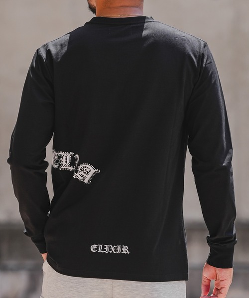adamsJUGGLER(アダムスジャグラー)の「RTEG ネック/R C.Eロンティー(Tシャツ/カットソー・メンズ・ホワイト/ブラック・S/M/L/XL/XXL)」の22枚目の写真