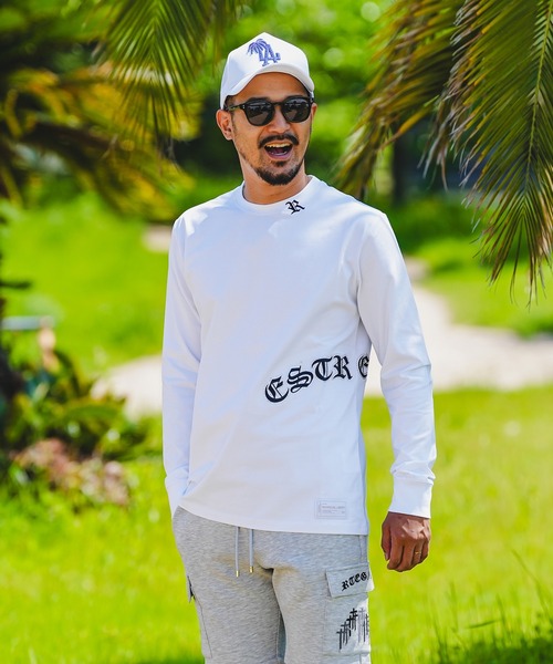 adamsJUGGLER(アダムスジャグラー)の「RTEG ネック/R C.Eロンティー(Tシャツ/カットソー・メンズ・ホワイト/ブラック・S/M/L/XL/XXL)」の13枚目の写真