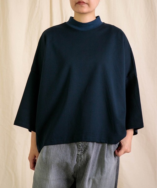 Brocante（ブロカント）の「[Brocante / ブロカント] ロイヤルキールポンチ ココンクローロンTシャツ（Tシャツ/カットソー・レディース・ベージュ/ホワイト/ネイビー・2）」の3枚目の写真