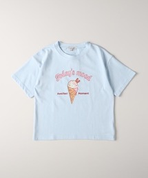 Right-on | VIVIAN BLUE(ヴィヴィアンブルー)接触冷感プリントTシャツ(Tシャツ/カットソー)