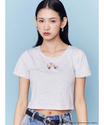 【日焼けHello Kitty&My Melody×EMODA】MINI LACE T/S
