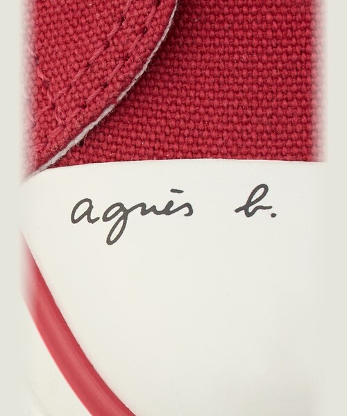 agnes b.(アニエスベー)の「agnès b. × CONVERSE メンズ コンバース ALL STAR AGED OX(スニーカー・メンズ・レッド・7/11/10/9.5/8.5/7.5/9/8)」の6枚目の写真