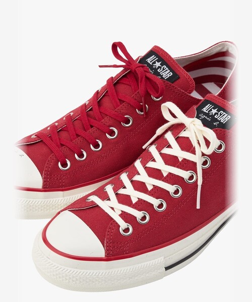 agnes b.(アニエスベー)の「agnès b. × CONVERSE メンズ コンバース ALL STAR AGED OX(スニーカー・メンズ・レッド・7/11/10/9.5/8.5/7.5/9/8)」の11枚目の写真