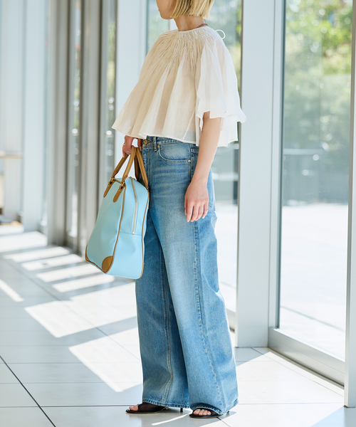 IENA LA BOUCLE(イエナラブークル)の「IENA LA BOUCLE ハンドタックボレロブラウス(シャツ/ブラウス・レディース・ホワイト・FREE)」の22枚目の写真