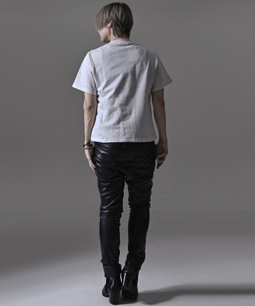 RUDOL(ルドル)の「『RUDOL/ルドル』ミニ裏毛ファイヤーマンフックデザインTEE(Tシャツ/カットソー・メンズ・オートミール/ブラック・L/M)」の10枚目の写真