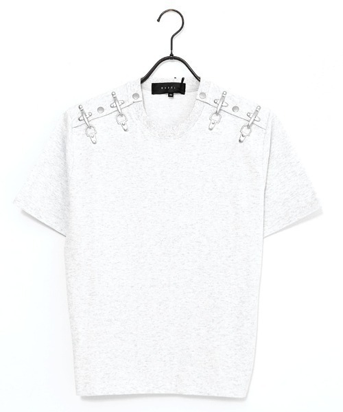 RUDOL(ルドル)の「『RUDOL/ルドル』ミニ裏毛ファイヤーマンフックデザインTEE(Tシャツ/カットソー・メンズ・オートミール/ブラック・L/M)」の11枚目の写真