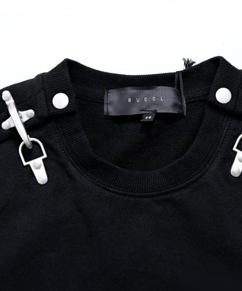 RUDOL(ルドル)の「『RUDOL/ルドル』ミニ裏毛ファイヤーマンフックデザインTEE(Tシャツ/カットソー・メンズ・オートミール/ブラック・L/M)」の14枚目の写真