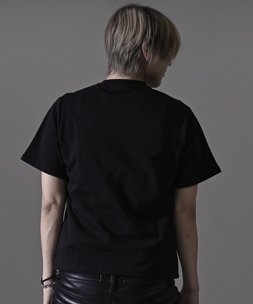 RUDOL(ルドル)の「『RUDOL/ルドル』ミニ裏毛ファイヤーマンフックデザインTEE(Tシャツ/カットソー・メンズ・オートミール/ブラック・L/M)」の4枚目の写真