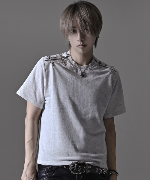 RUDOL(ルドル)の「『RUDOL/ルドル』ミニ裏毛ファイヤーマンフックデザインTEE(Tシャツ/カットソー・メンズ・オートミール/ブラック・L/M)」の9枚目の写真