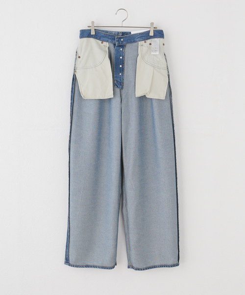 Noble（ノーブル）の「AGOLDE/エーゴールドイー ROUNDED BAGGY（デニムパンツ・レディース・ネイビー・24/25/26/27）」の5枚目の写真