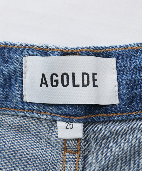 Noble（ノーブル）の「AGOLDE/エーゴールドイー ROUNDED BAGGY（デニムパンツ・レディース・ネイビー・24/25/26/27）」の4枚目の写真