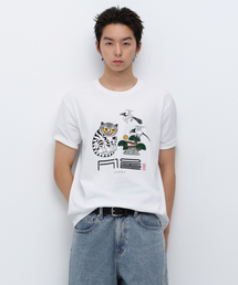 [K-スビニア] カチトラTシャツ [ホワイト]