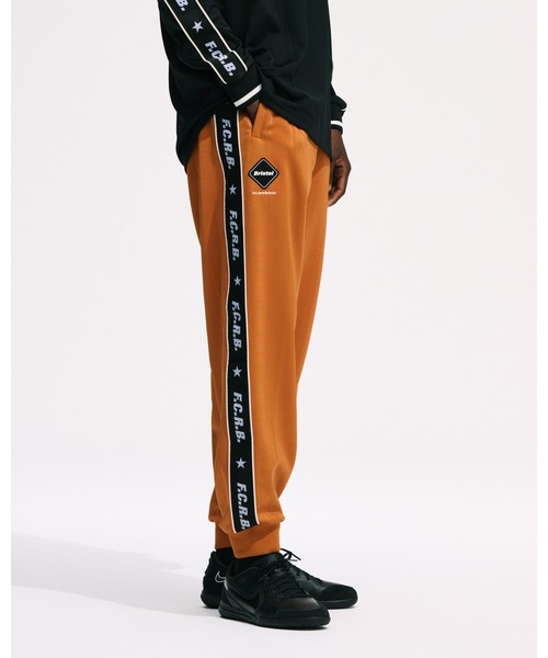 F.C.Real Bristol(エフシーレアルブリストル)の「SHADOW WEAVE STRIPE PANTS(その他パンツ・メンズ・オレンジ/チャコールグレー/ブラック・SMALL/MEDIUM/LARGE/X-LARGE)」の4枚目の写真