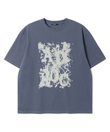 男女共用スプラッターグラフィックTシャツ (4 COLOR) (HC6STA6)