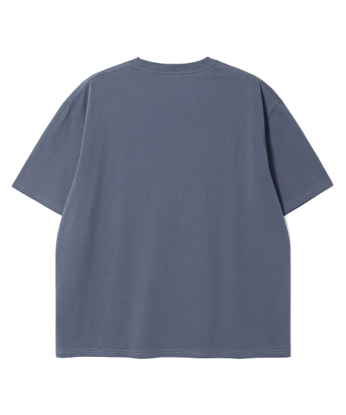 ADHOC(アドホック)の「男女共用スプラッターグラフィックTシャツ (4 COLOR) (HC6STA6)(Tシャツ/カットソー・メンズ・ライトベージュ/オフホワイト/チャコールグレー/ブラック・90/95/100/105)」の10枚目の写真