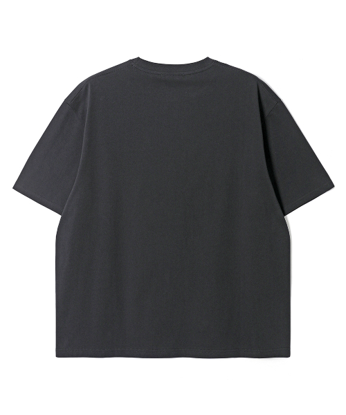 ADHOC(アドホック)の「男女共用スプラッターグラフィックTシャツ (4 COLOR) (HC6STA6)(Tシャツ/カットソー・メンズ・ライトベージュ/オフホワイト/チャコールグレー/ブラック・90/95/100/105)」の12枚目の写真