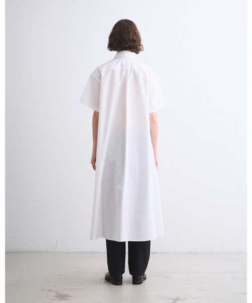 Traditional Weatherwear（トラディショナルウェザーウェア）の「SHIRT 205（シャツワンピース・レディース・ダークネイビー・XS）」の5枚目の写真