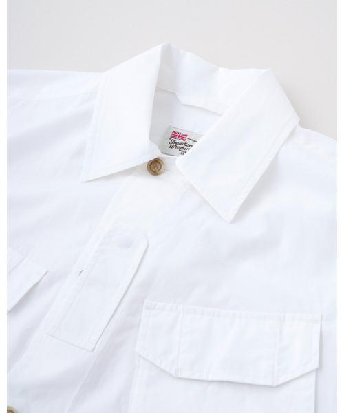 Traditional Weatherwear（トラディショナルウェザーウェア）の「SHIRT 205（シャツワンピース・レディース・ダークネイビー・XS）」の7枚目の写真