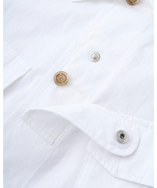 Traditional Weatherwear（トラディショナルウェザーウェア）の「SHIRT 205（シャツワンピース・レディース・ダークネイビー・XS）」の8枚目の写真