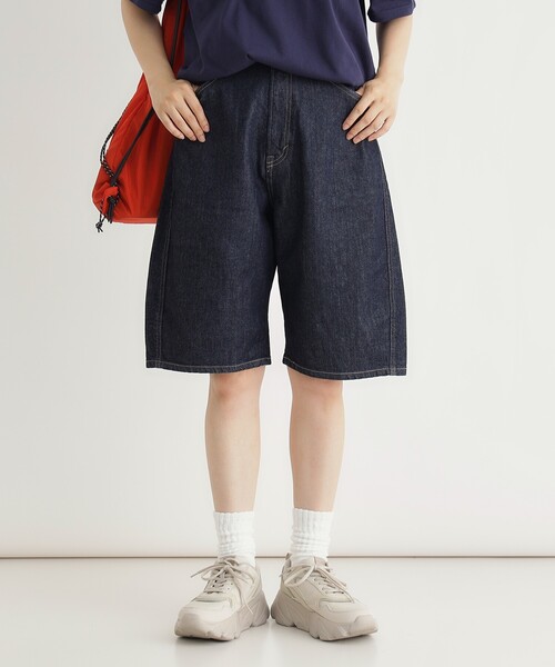 SOMETHING(サムシング)の「カーブジョーツ(その他パンツ・レディース・ネイビー系6・05/04/03)」の2枚目の写真