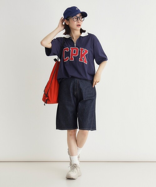 SOMETHING(サムシング)の「カーブジョーツ(その他パンツ・レディース・ネイビー系6・05/04/03)」の5枚目の写真