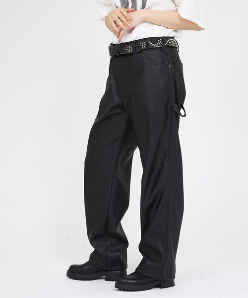 Dickies / ディッキーズ】フェイクレザーペインターパンツ / DB2029