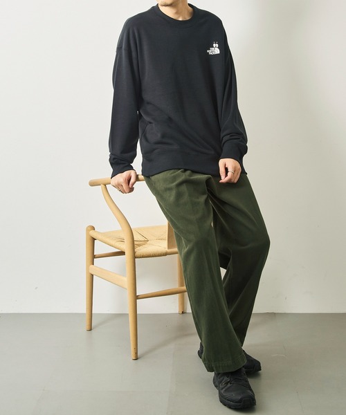 THE NORTH FACE（ザノースフェイス）の「【THE NORTH FACE】ZOO PICKER CREW（スウェット・メンズ・オリーブ/グレー/ブラック・XL/M/L）」の21枚目の写真