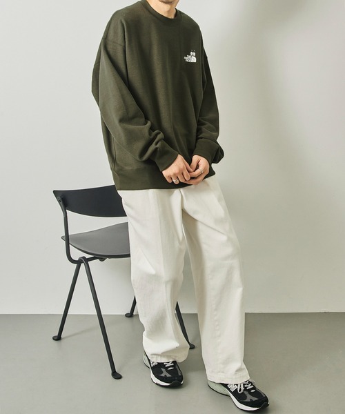 THE NORTH FACE（ザノースフェイス）の「【THE NORTH FACE】ZOO PICKER CREW（スウェット・メンズ・オリーブ/グレー/ブラック・XL/M/L）」の8枚目の写真