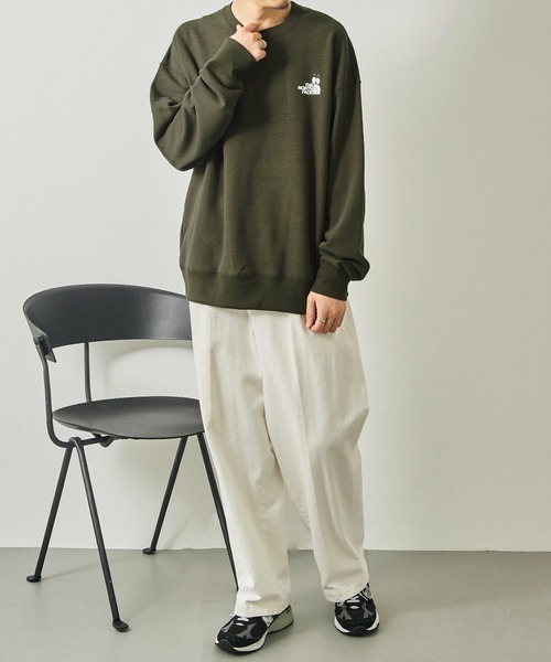 THE NORTH FACE（ザノースフェイス）の「【THE NORTH FACE】ZOO PICKER CREW（スウェット・メンズ・オリーブ/グレー/ブラック・XL/M/L）」の7枚目の写真