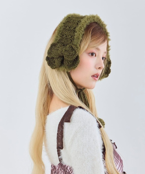 kaorinomori(カオリノモリ)の「kaorinomori タフィヘアバンド / カオリノモリ(ヘアバンド・レディース・ダークグリーン/ブラック/ホワイト/ピンク・FREE)」の16枚目の写真
