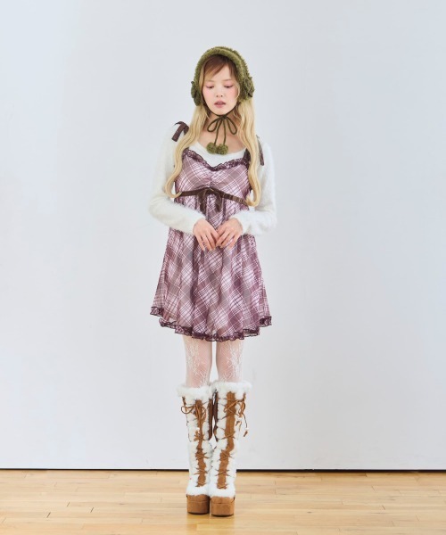 kaorinomori(カオリノモリ)の「kaorinomori タフィヘアバンド / カオリノモリ(ヘアバンド・レディース・ダークグリーン/ブラック/ホワイト/ピンク・FREE)」の18枚目の写真