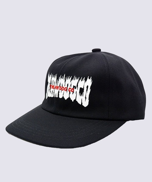 THE H.W. DOG & CO. (ザエイチダブリュドックアンドコー)の「【THE H.W. DOG&CO】EMBROIDERY ON PRINT CAP(キャップ・メンズ・ブラック・FREE)」の1枚目の写真
