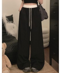 リラックスワイドパンツ