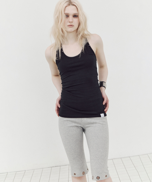 SETUP-EXE(セットアップイーエックスイー)の「BASIC HALTERNECK TOP / BLACK(Tシャツ/カットソー・レディース・その他・OS)」の1枚目の写真