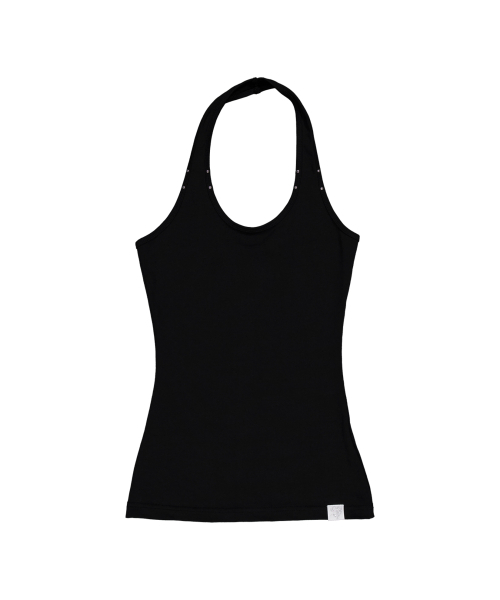 SETUP-EXE(セットアップイーエックスイー)の「BASIC HALTERNECK TOP / BLACK(Tシャツ/カットソー・レディース・その他・OS)」の8枚目の写真