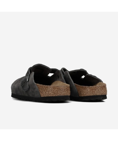 BIRKENSTOCK（ビルケンシュトック）の「BIRKENSTOCK BOSTON SUEDE LEATHER -NARROW- / ビルケンシュトック ボストン スエードレザー ナローフィット / BKS-1031678（サンダル・レディース・グレー・37/35）」の3枚目の写真