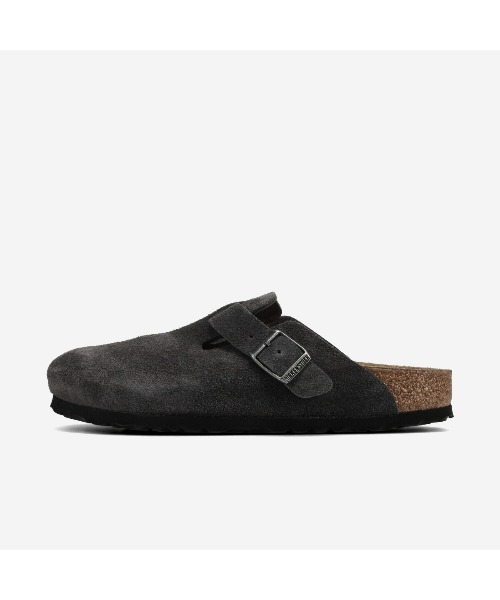 BIRKENSTOCK（ビルケンシュトック）の「BIRKENSTOCK BOSTON SUEDE LEATHER -NARROW- / ビルケンシュトック ボストン スエードレザー ナローフィット / BKS-1031678（サンダル・レディース・グレー・37/35）」の4枚目の写真