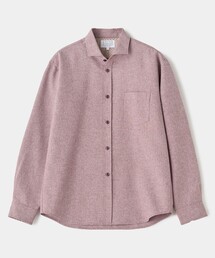 メランジシャンブレーシャツ〈ウォッシャブル〉