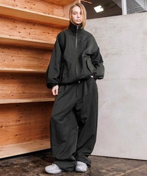 VOAAOV | 【VOAAOV】CONSCIOUS HARDASS NYLON Oversize Zip Blouson(ブルゾン)