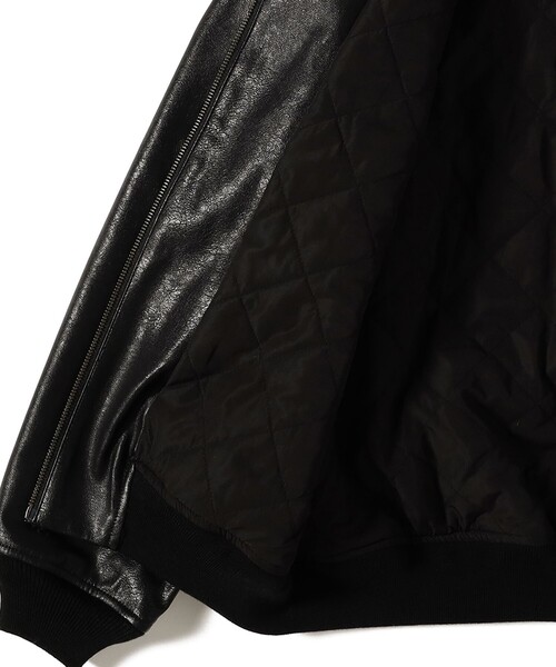 BEAMS HEART(ビームスハート)の「ボアカラー G1タイプ ブルゾン(ライダースジャケット・メンズ・ダークブラウン/ブラック・SMALL/MEDIUM/LARGE)」の11枚目の写真