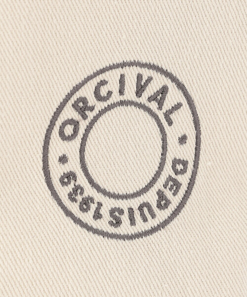ORCIVAL(オーシバル)の「ORCIVAL | コットン ツイル ボンサック UNISEX(ショルダーバッグ・レディース・ブラック/アイボリー・-)」の8枚目の写真