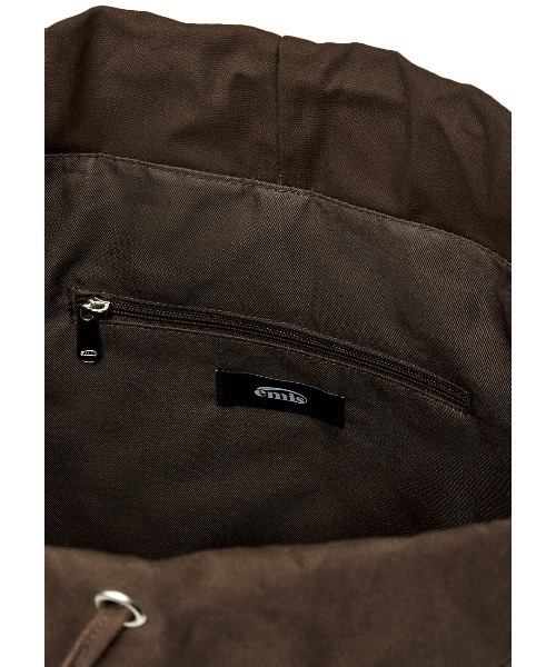 EMIS(イミス)の「OXFORD CARGO BACKPACK(ショルダーバッグ・レディース・ブラウン/ブラック・FREE)」の12枚目の写真