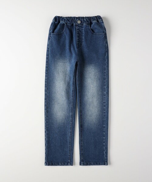 MPS(エムピーエス)の「《累計販売本数2000万本突破の人気シリーズ/110-160cm展開》MPS タイトストレートデニムパンツ(その他パンツ・キッズ・ブルー系その他/ブラック・13/12/11/16/15 /14)」の5枚目の写真
