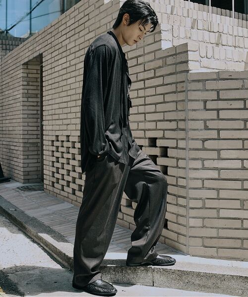 YASE（ヤセ）の「[EXTRALIGHT] SILHOUETTE シルエット シュリンクウォッシュ カウハイド ローファー ブラック（ローファー・レディース・その他・24cm/29cm/28.5cm/28cm/27.5cm/27cm/26.5cm/26cm/25.5cm/25cm/24.5cm）」の10枚目の写真
