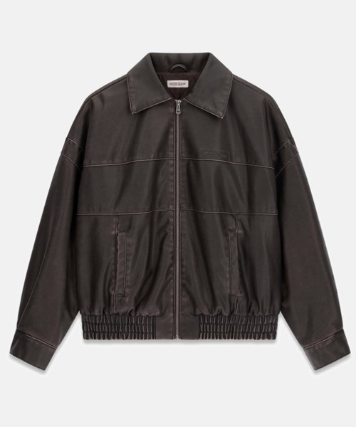 GUESS JEANS Star Jacket ジャケット レザージャケット | GUESS(ゲス