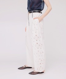 【VENIT/ヴェニット】CUT WORK LACE EMBROIDERY PANTS