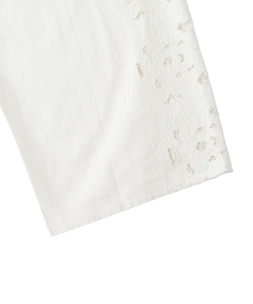 DRESSLAVE(ドレスレイブ)の「【VENIT/ヴェニット】CUT WORK LACE EMBROIDERY PANTS(その他パンツ・レディース・ホワイト・38)」の5枚目の写真