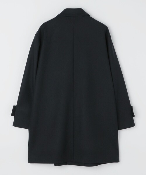 SHIPS（シップス）の「【SHIPS別注】MACKINTOSH: HUMBIE SL メルトン コート（ステンカラーコート・メンズ・ネイビー/ダークグレー・38/36）」の6枚目の写真