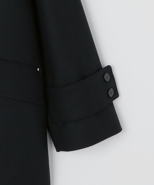 SHIPS（シップス）の「【SHIPS別注】MACKINTOSH: HUMBIE SL メルトン コート（ステンカラーコート・メンズ・ネイビー/ダークグレー・38/36）」の11枚目の写真
